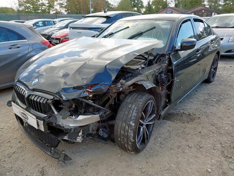 2021 BMW 3 SERIES 330E M SPORT 4DR STEP AUTO for sale at Copart WOLVERHAMPTON