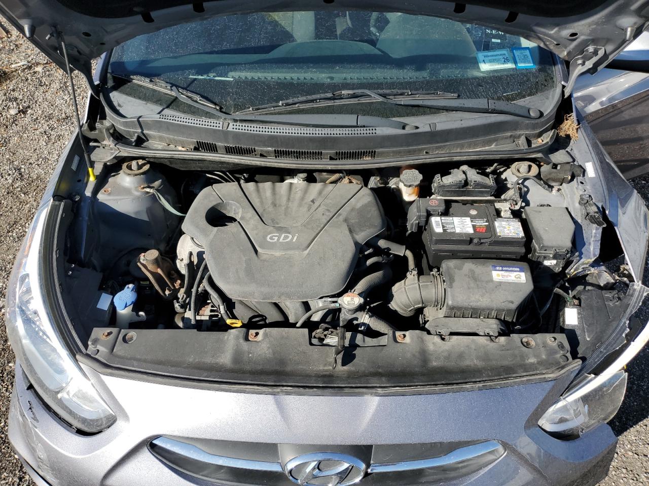 2016 Hyundai Accent Se VIN: KMHCT5AE9GU253120 Lot: 84178285