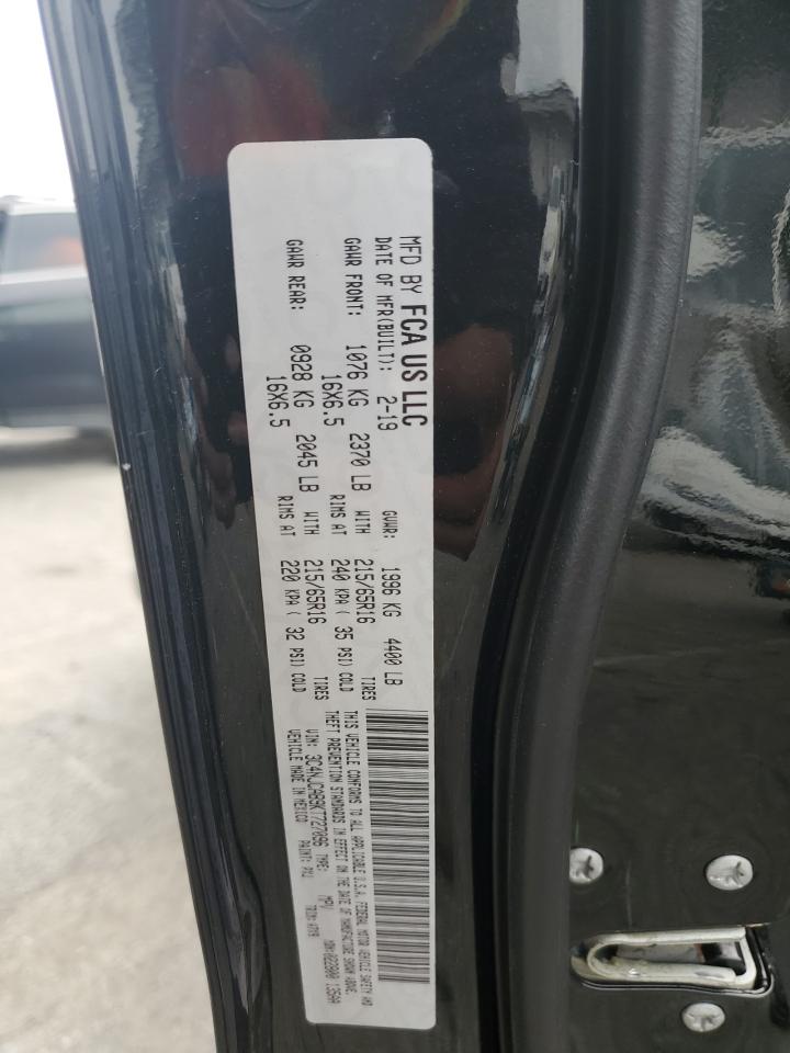 2019 Jeep Compass Sport VIN: 3C4NJCAB9KT727096 Lot: 82026785