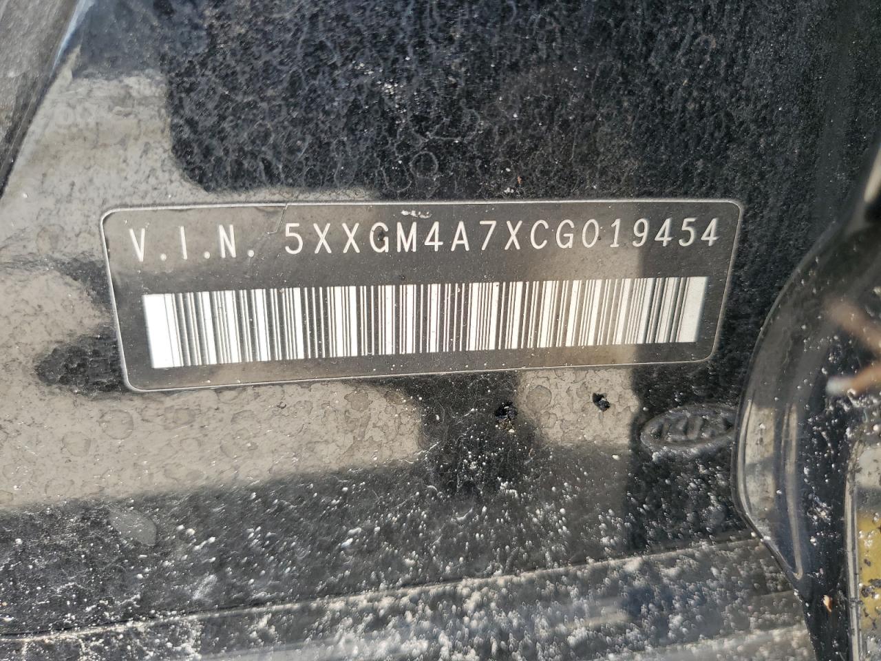 2012 Kia Optima Lx VIN: 5XXGM4A7XCG019454 Lot: 83814715