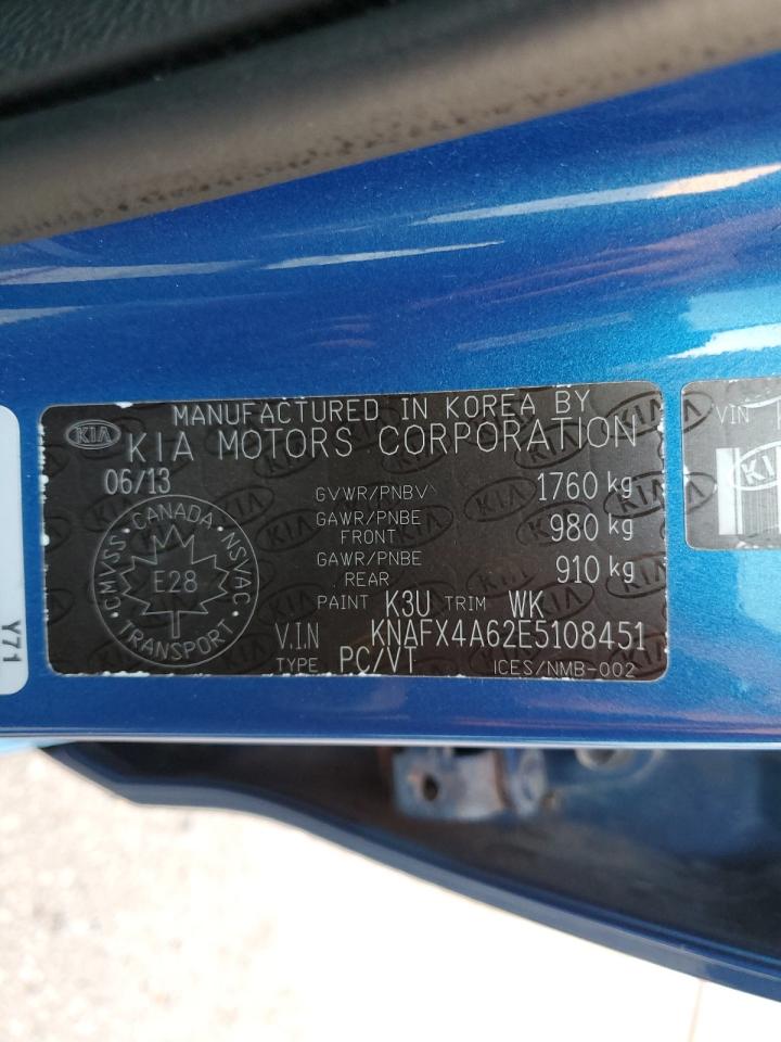 2014 Kia Forte Lx VIN: KNAFX4A62E5108451 Lot: 84615985