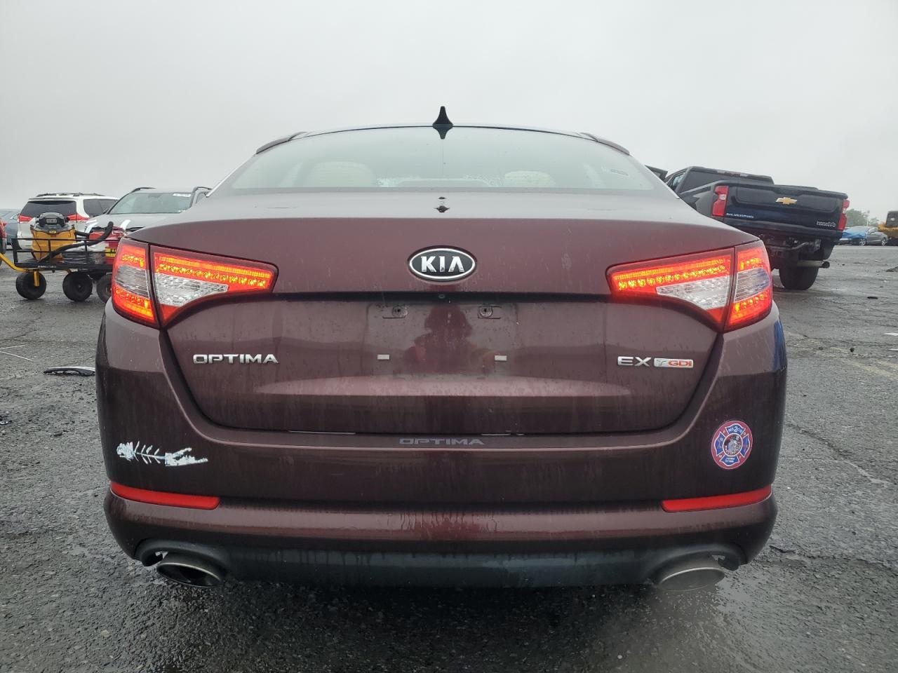 2012 Kia Optima Ex VIN: 5XXGN4A66CG069790 Lot: 71412025