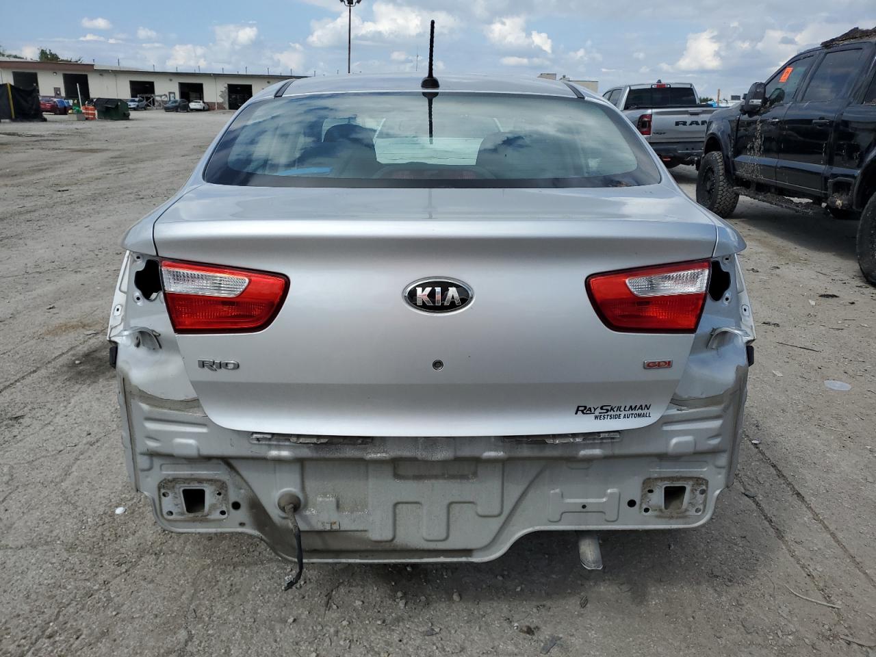2013 Kia Rio Lx VIN: KNADM4A33D6138153 Lot: 81796825