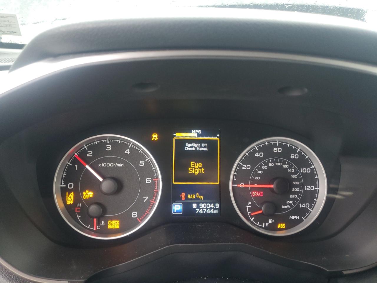 2019 Subaru Ascent Premium VIN: 4S4WMACD1K3488844 Lot: 84805235