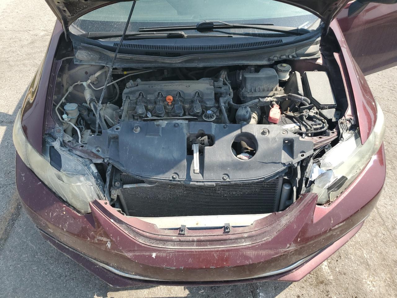 2014 Honda Civic Lx VIN: 19XFB2F55EE056260 Lot: 80151325