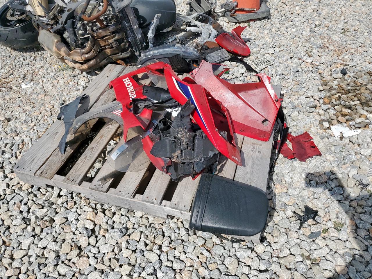 2024 Honda Cbr600 Rr VIN: JH2PC40J9RK100676 Lot: 80131815