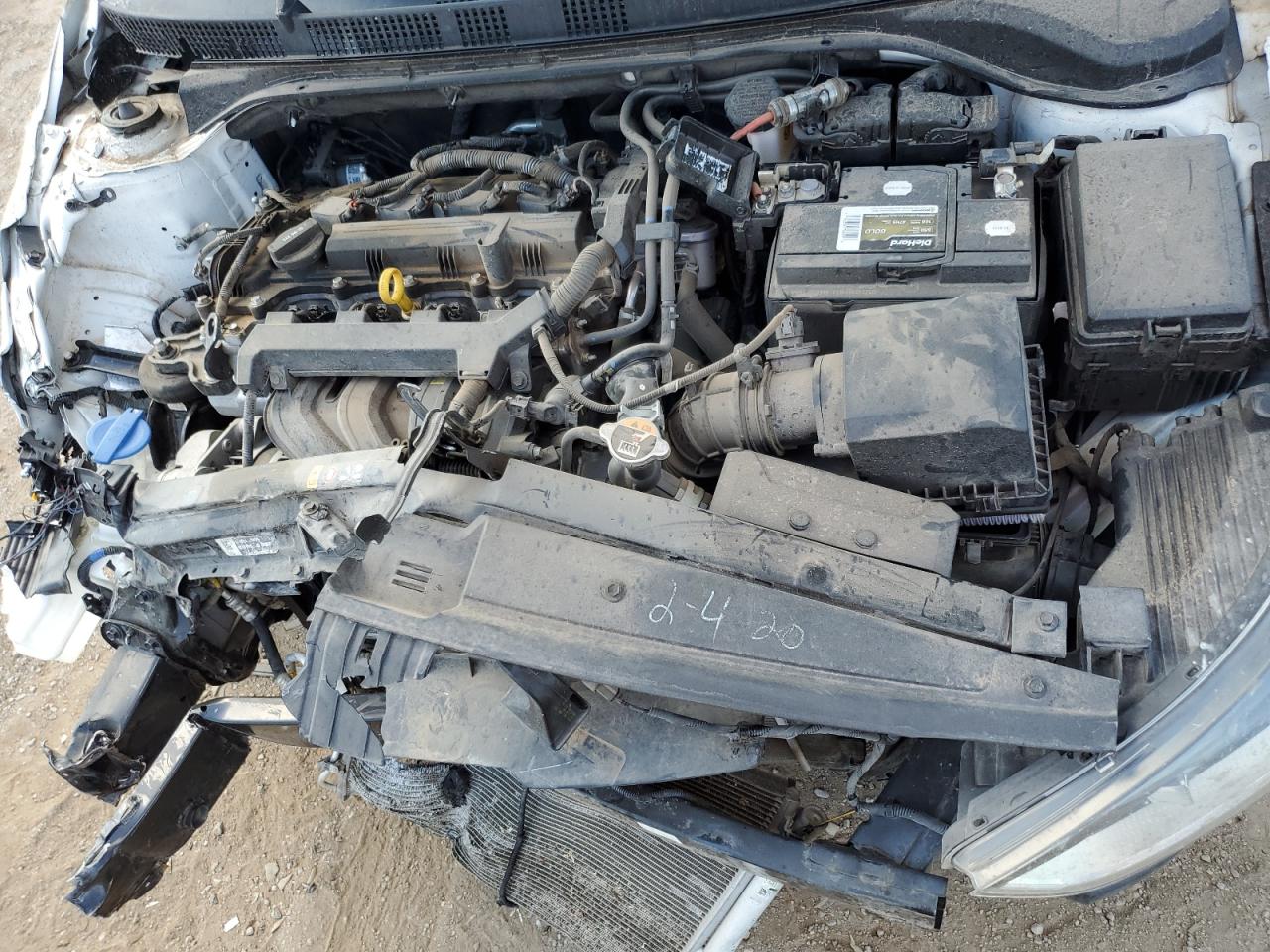 2020 Hyundai Accent Se VIN: 3KPC24A66LE099551 Lot: 84442875