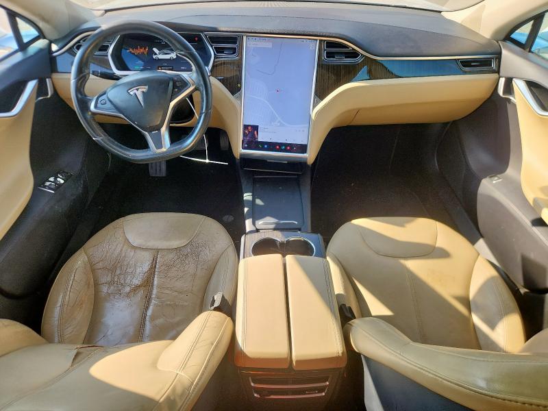 Hatchbacks TESLA MODEL S 2013 White