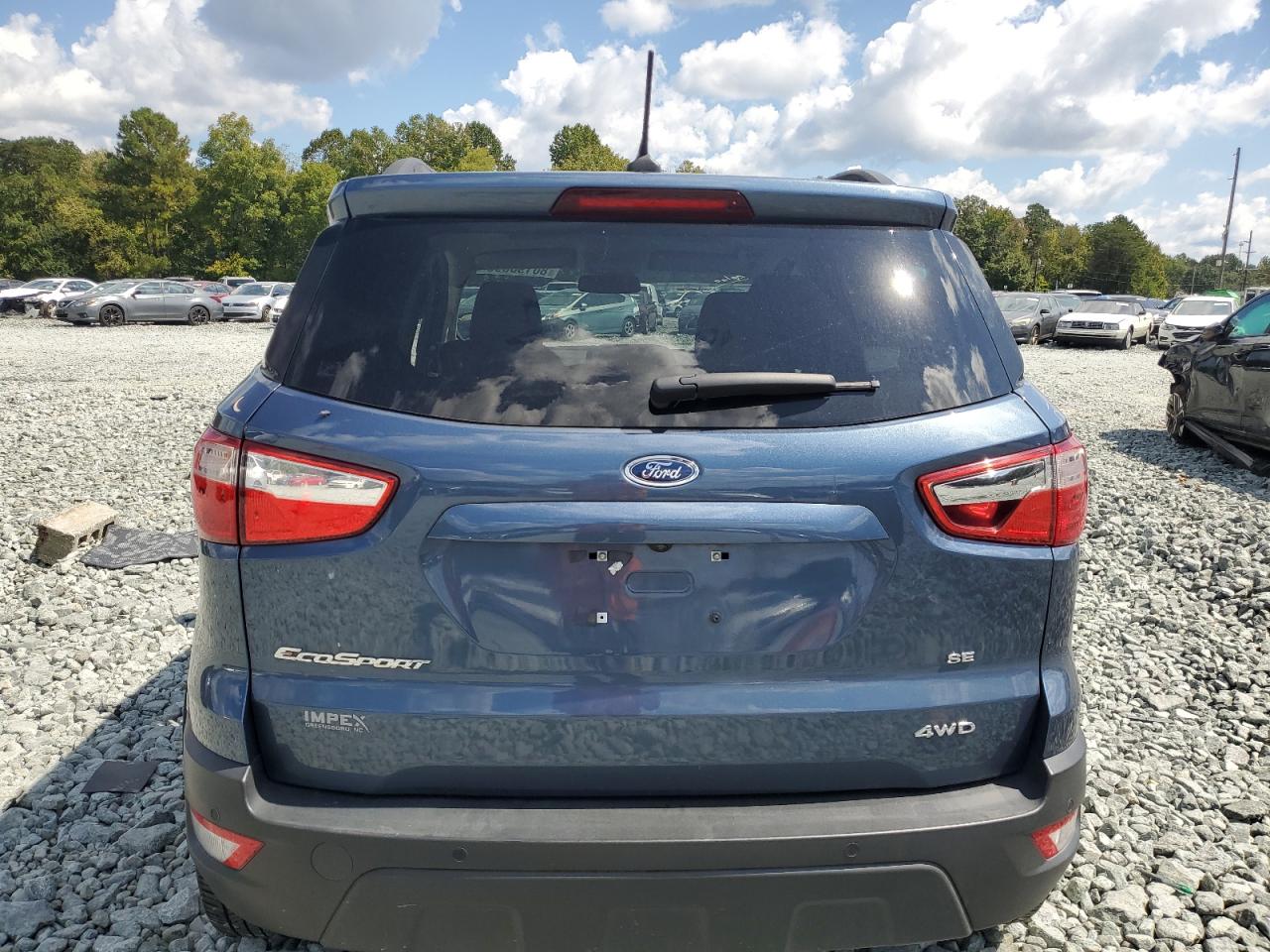 2021 Ford Ecosport Se VIN: MAJ6S3GL5MC442725 Lot: 80190095