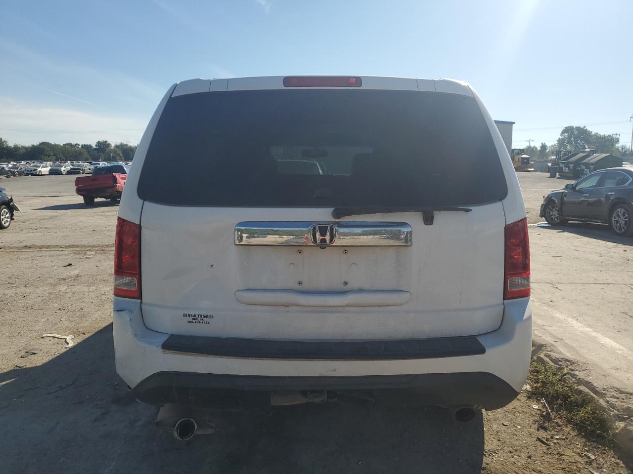 2025 Honda Pilot Lx VIN: 5FNYF3H29CB035232 Lot: 81872335