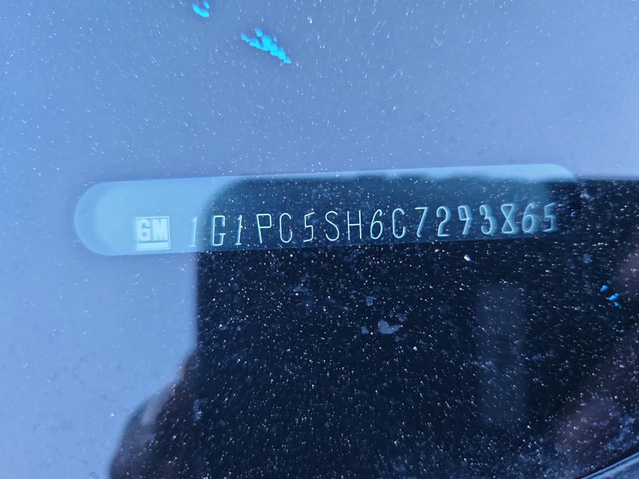 2012 Chevrolet Cruze Ls VIN: 1G1PC5SH6C7293865 Lot: 84268595
