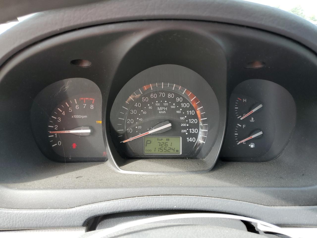 2008 Kia Spectra Ex VIN: KNAFE121185552643 Lot: 71914535