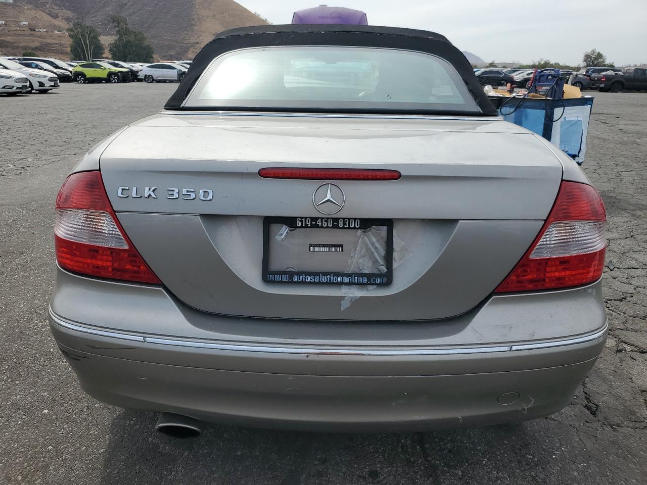 2006 Mercedes-Benz Clk 350 VIN: WDBTK56H46F192206 Lot: 81336035