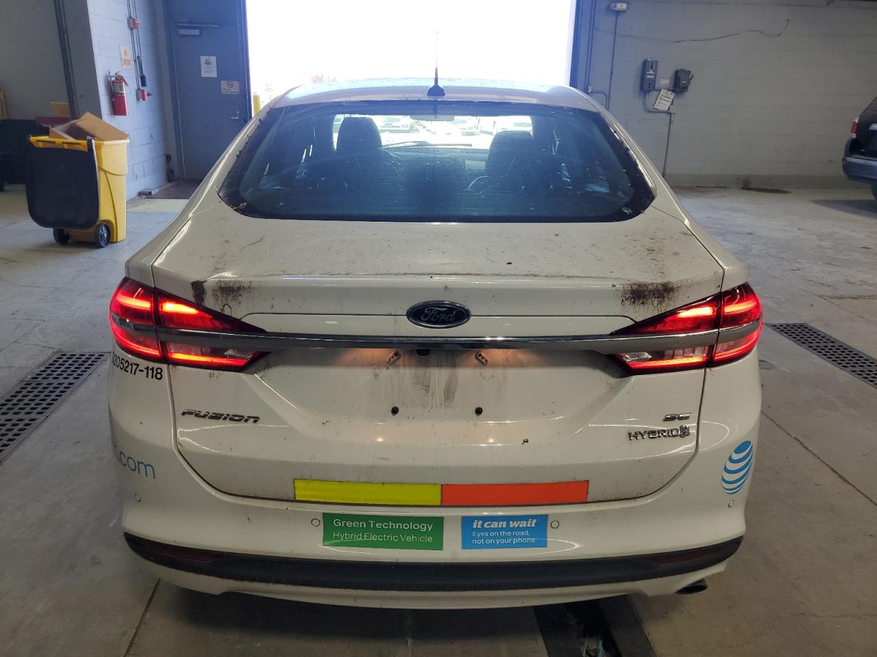 2018 Ford Fusion Se Hybrid VIN: 3FA6P0LU5JR118749 Lot: 54041805