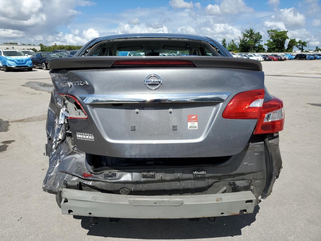 2019 Nissan Sentra S VIN: 3N1AB7AP5KY286796 Lot: 81837275