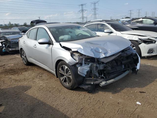  NISSAN SENTRA 2021 Серебристый