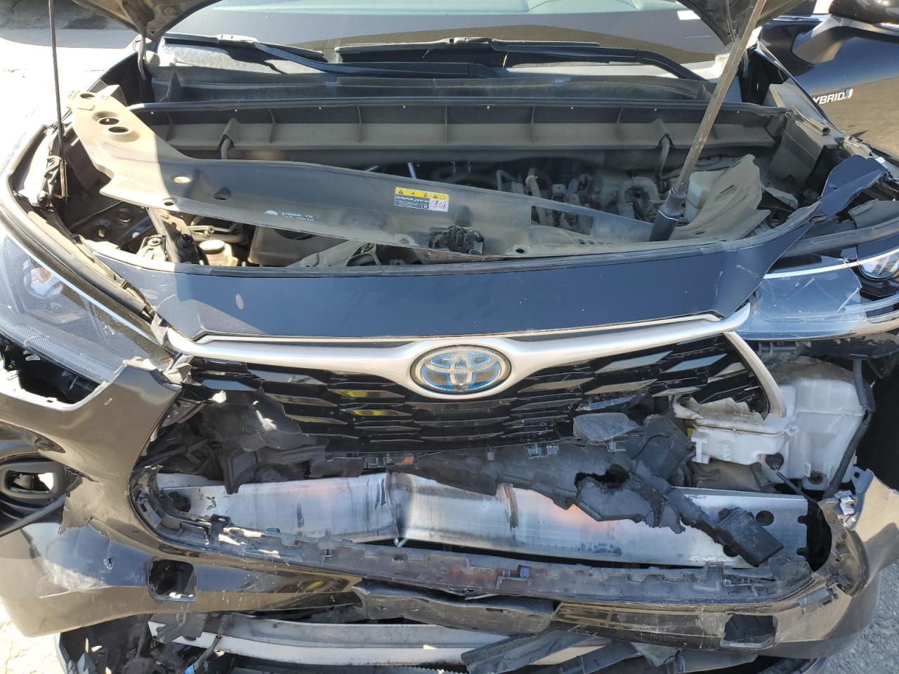 2021 Toyota Highlander Hybrid Xle VIN: 5TDHARAH1MS008409 Lot: 81741435