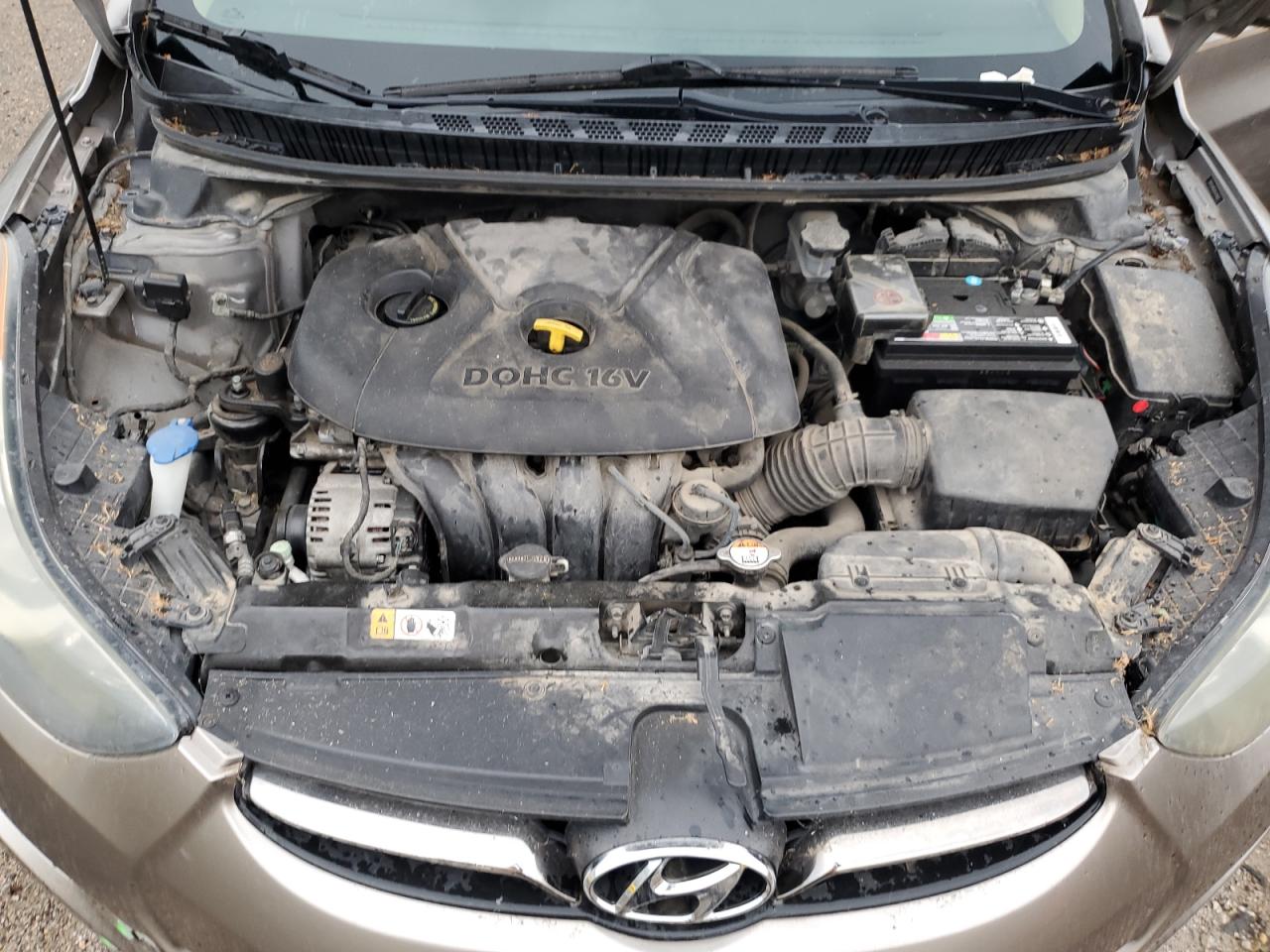 2013 Hyundai Elantra Gls VIN: 5NPDH4AE6DH344663 Lot: 71695835