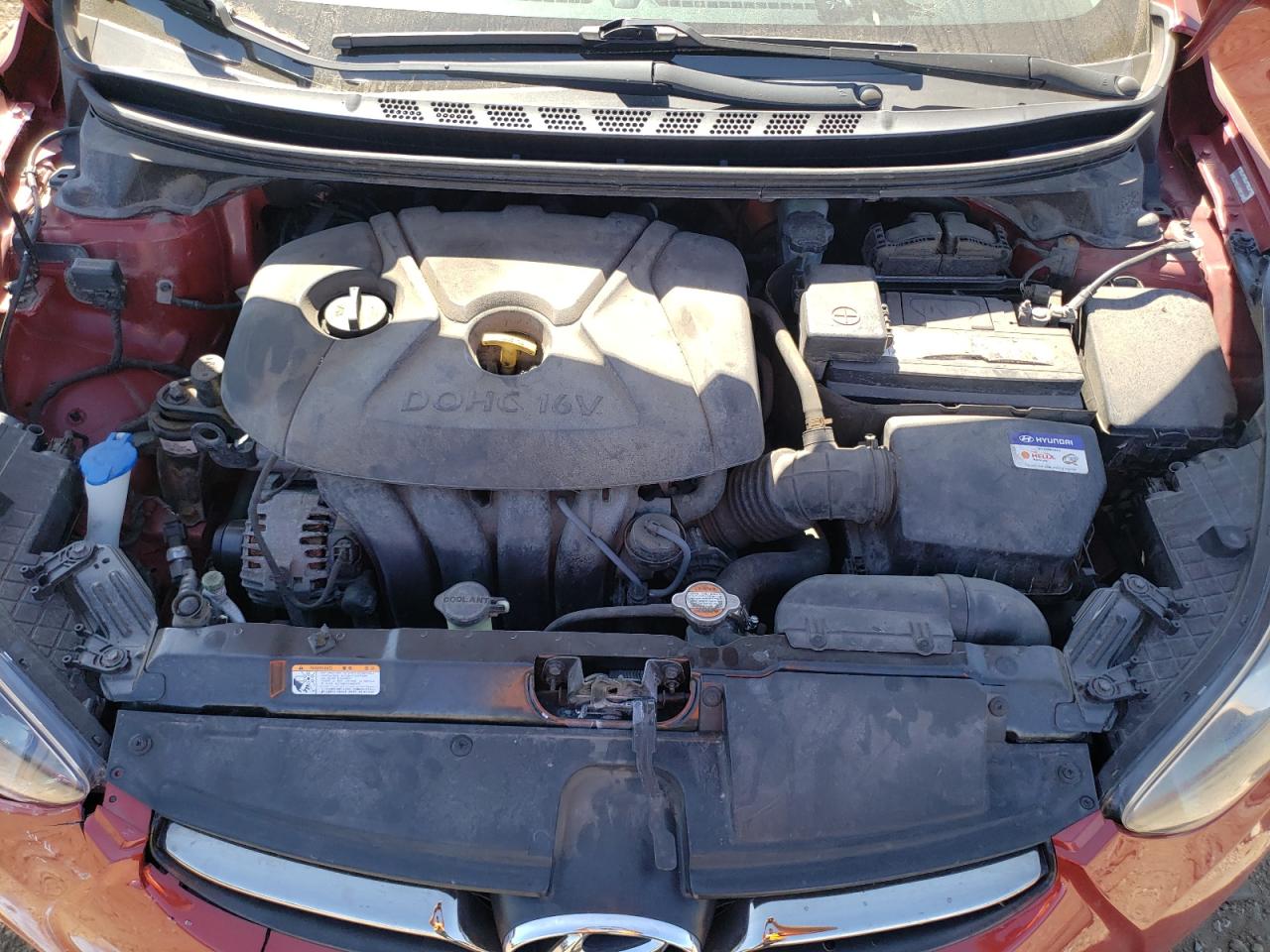 2011 Hyundai Elantra Gls VIN: KMHDH4AE7BU166096 Lot: 84591035
