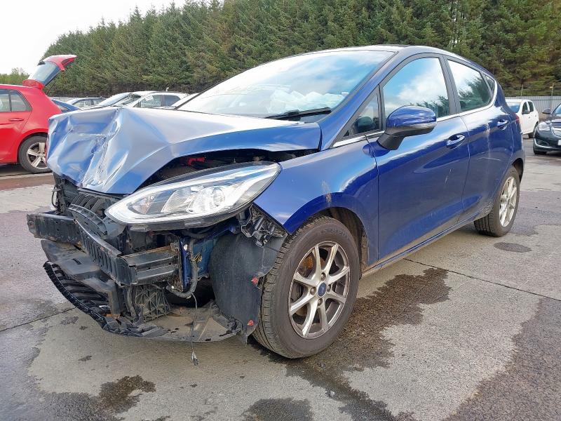 2018 FORD FIESTA ZETEC TURBO  for sale at Copart WHITBURN