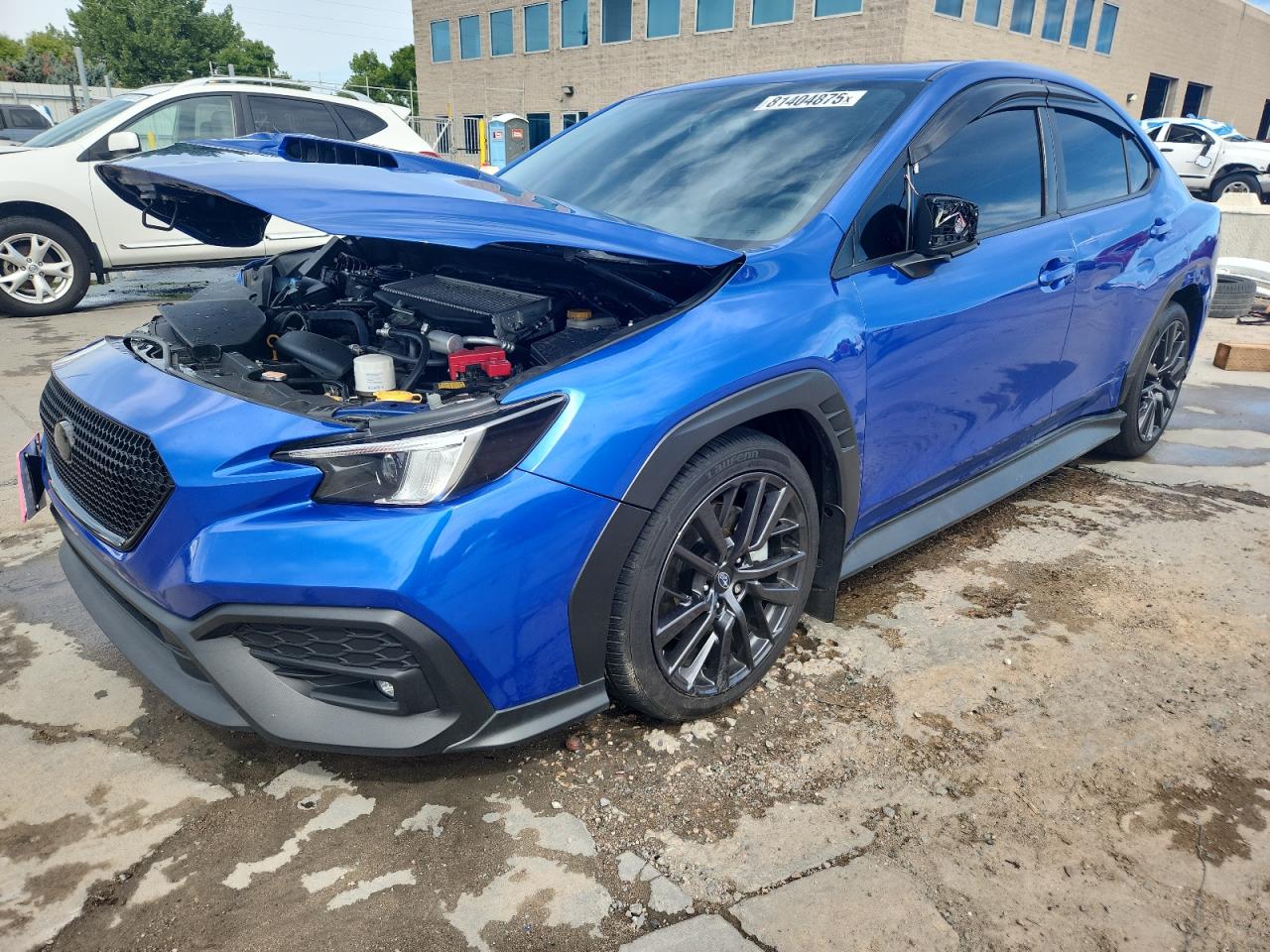SUBARU WRX 2023. Lot# 81404875. VIN JF1VBAF66P9802954. Photo 1