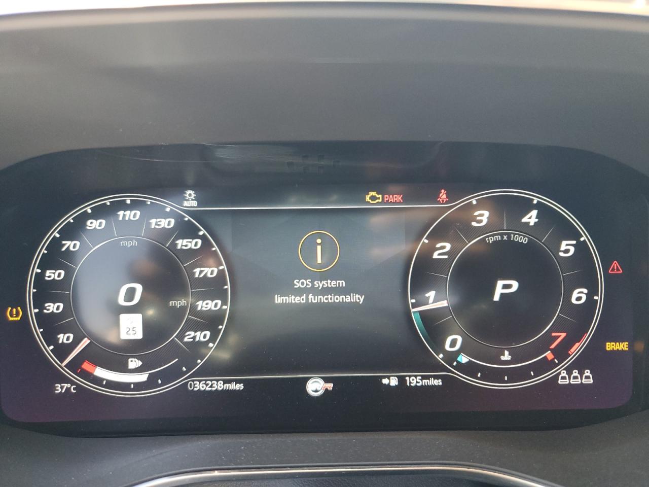 2021 Jaguar F-Pace Svr VIN: SADCZ2EEXMA683364 Lot: 71636175