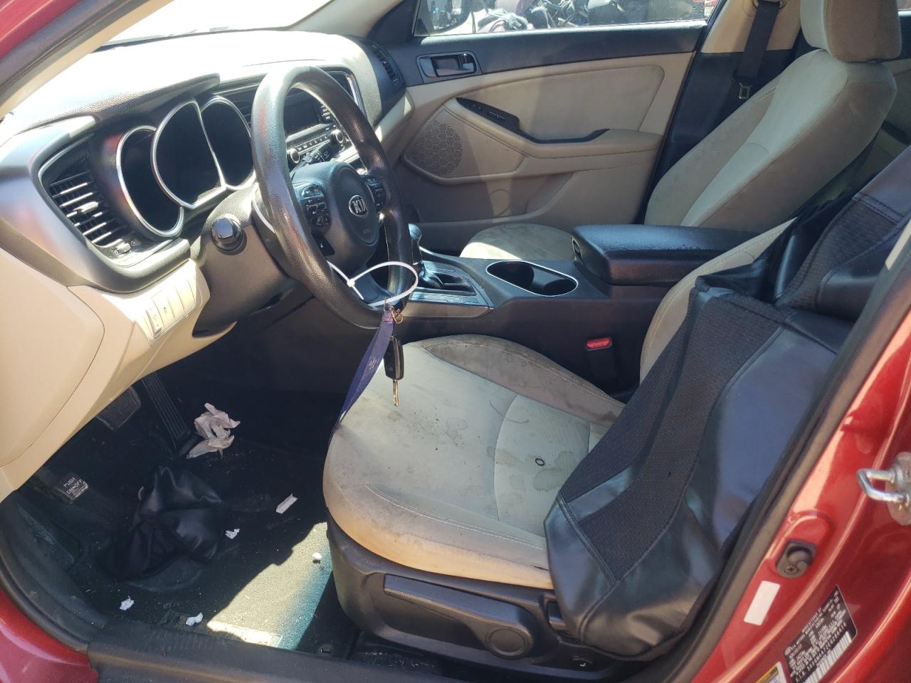 2014 Kia Optima Lx VIN: 5XXGM4A72EG286414 Lot: 71880915