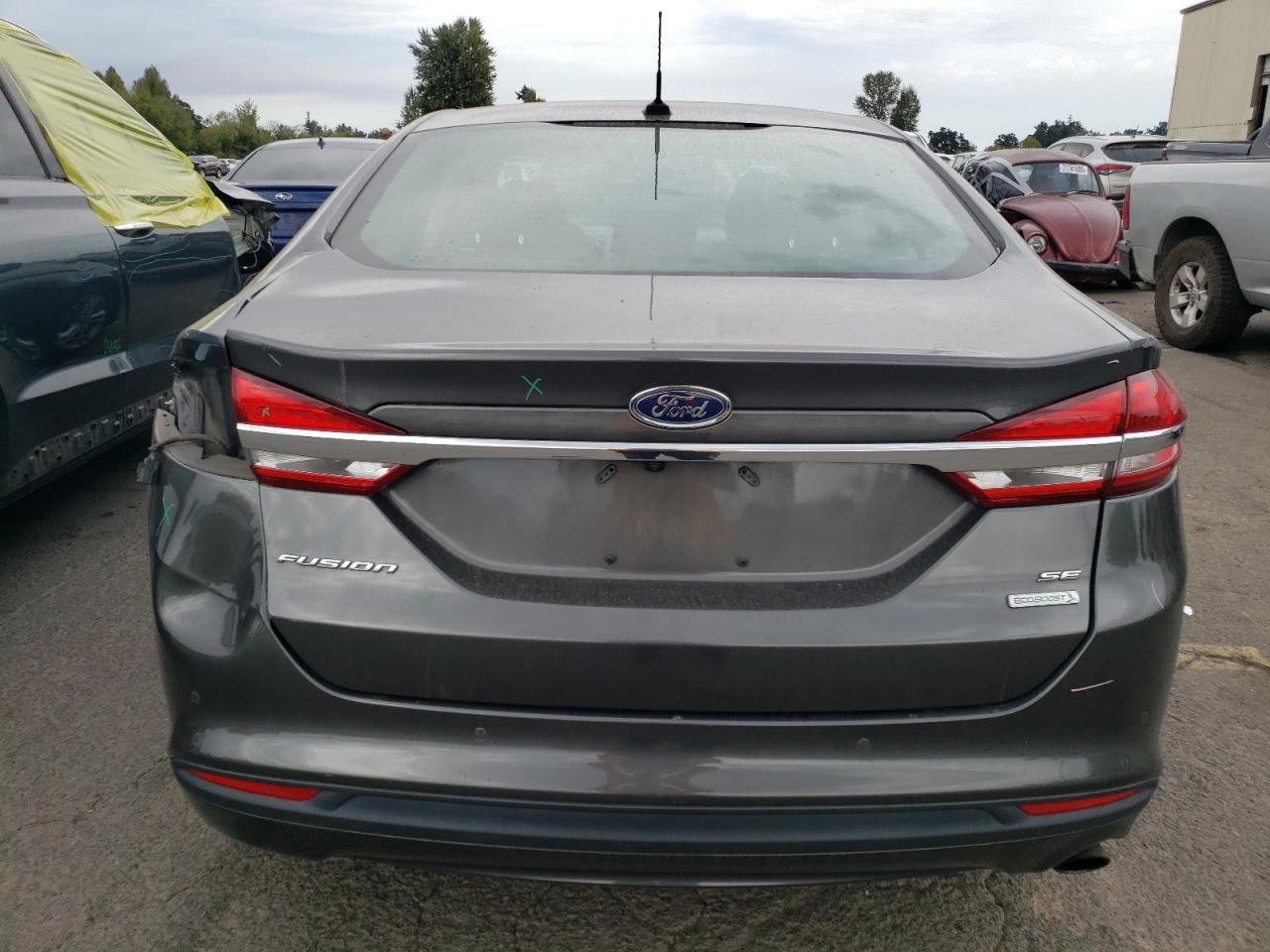 2018 Ford Fusion Se VIN: 3FA6P0HD1JR241411 Lot: 71508495