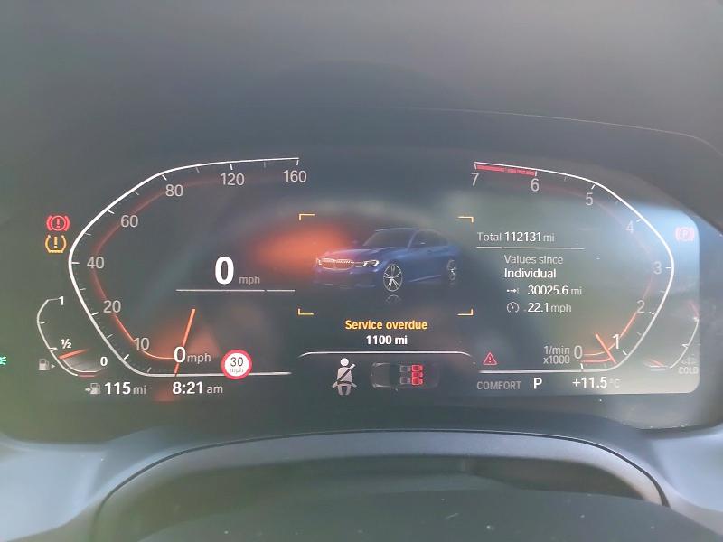 2019 BMW 330I M SPORT AUTO 