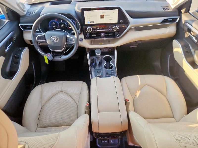  TOYOTA HIGHLANDER 2023 Синий