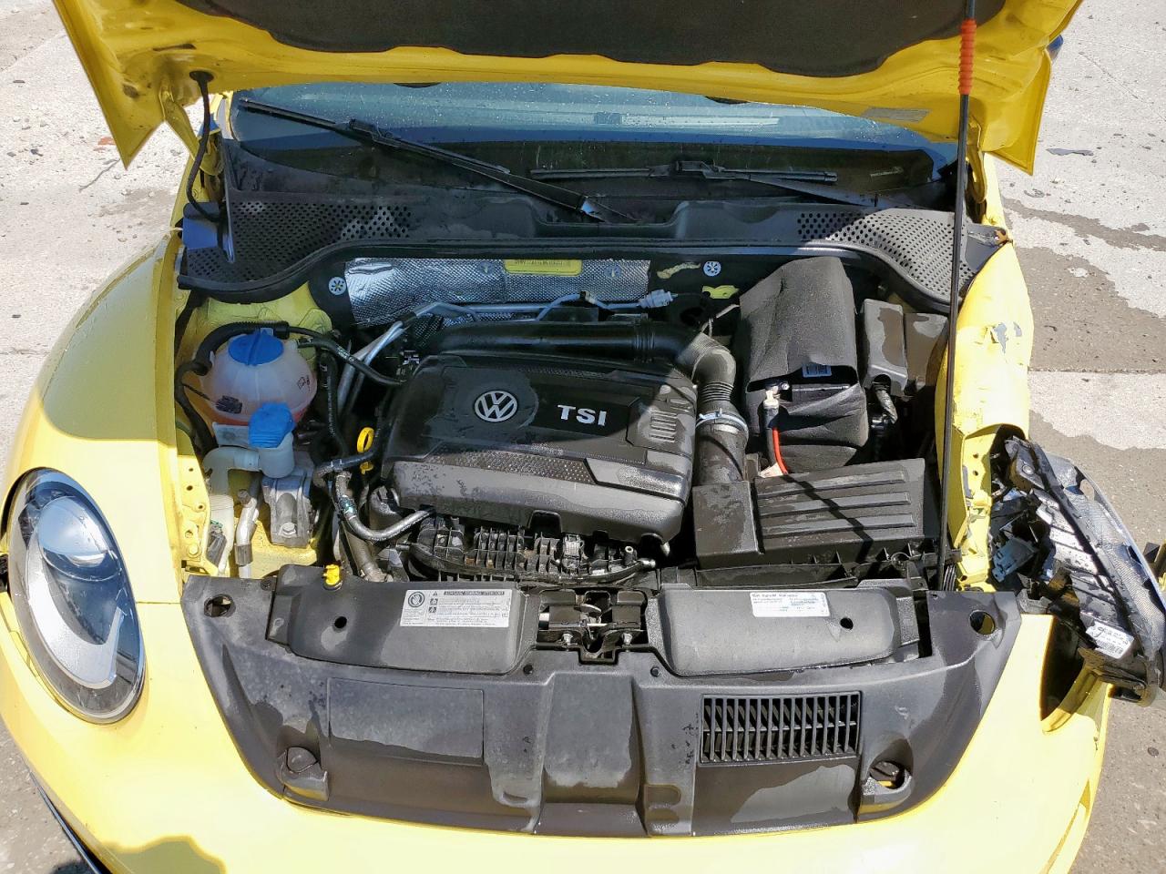 2014 Volkswagen Beetle Turbo VIN: 3VWVS7AT6EM619673 Lot: 71197325
