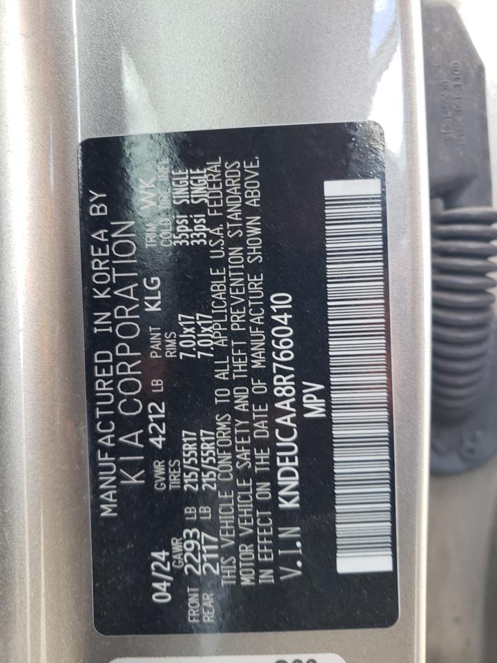 2024 Kia Seltos S VIN: KNDEUCAA8R7660410 Lot: 71530245