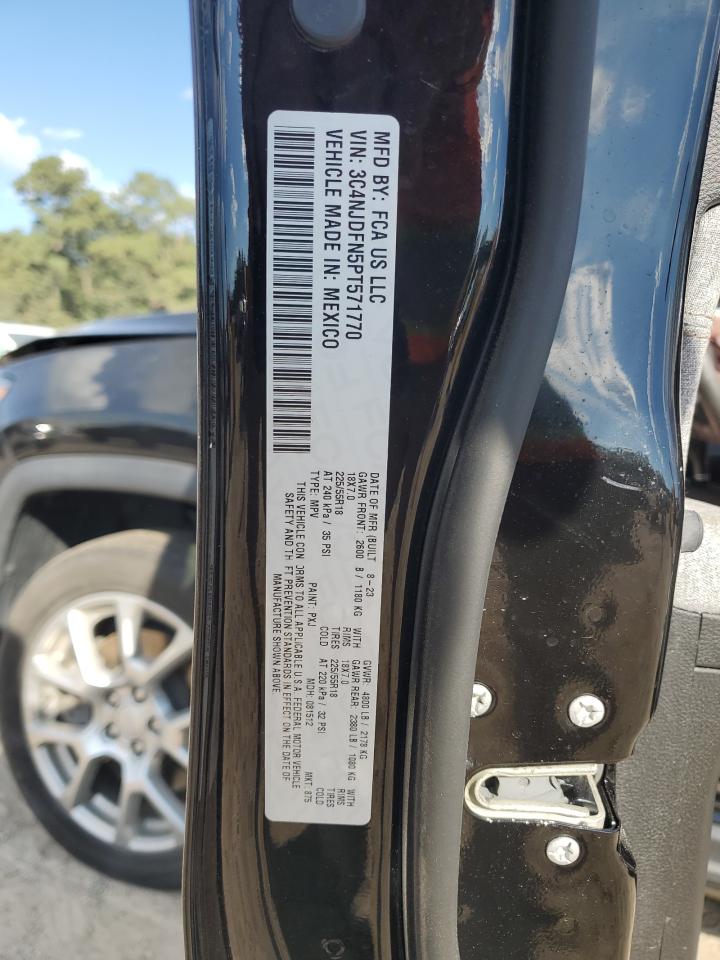 2023 Jeep Compass Latitude Lux VIN: 3C4NJDFN5PT571770 Lot: 83830755