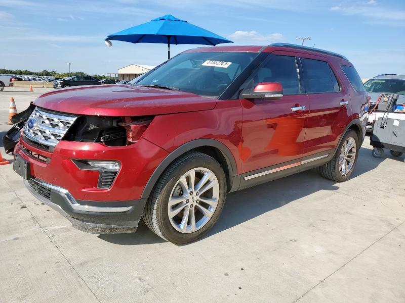  FORD EXPLORER 2019 Czerwony