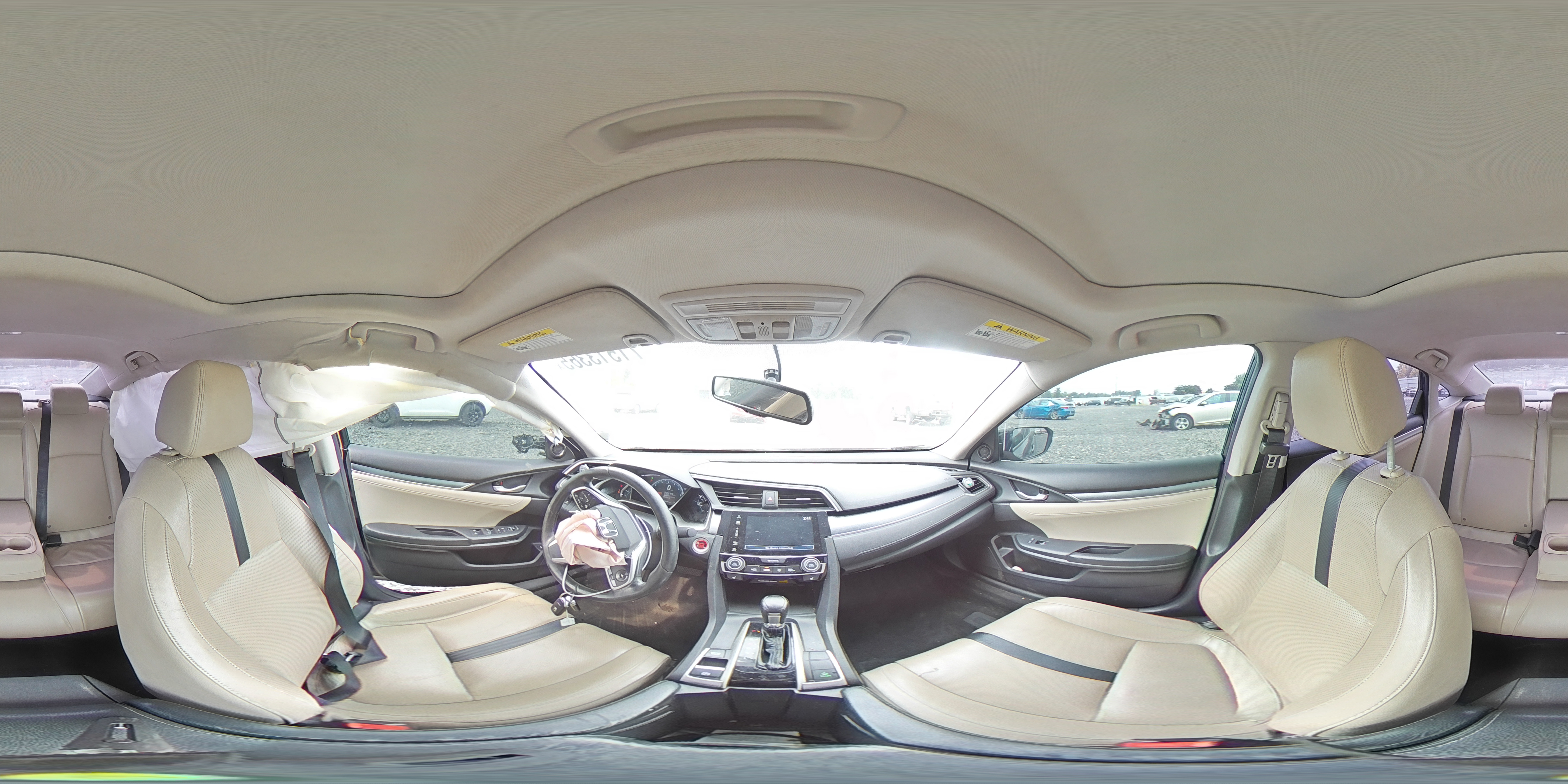 2017 Honda Civic Exl VIN: 19XFC1F73HE215077 Lot: 71513365