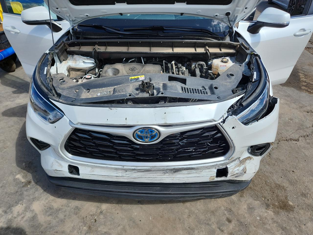 2023 Toyota Highlander Hybrid Le VIN: 5TDZARAH2PS022120 Lot: 84064675