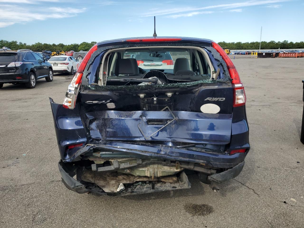 2015 Honda Cr-V Lx VIN: 2HKRM4H38FH628756 Lot: 71489365