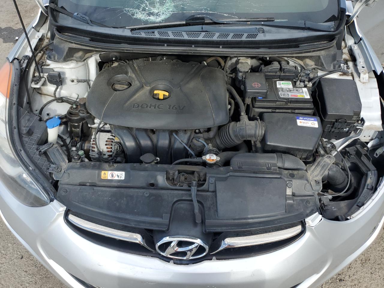 2012 Hyundai Elantra Gls VIN: KMHDH4AEXCU459122 Lot: 81000485