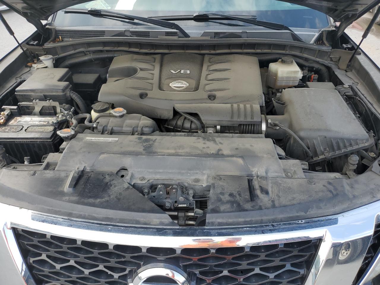 2017 Nissan Armada Sv VIN: JN8AY2NC6H9506150 Lot: 81437935