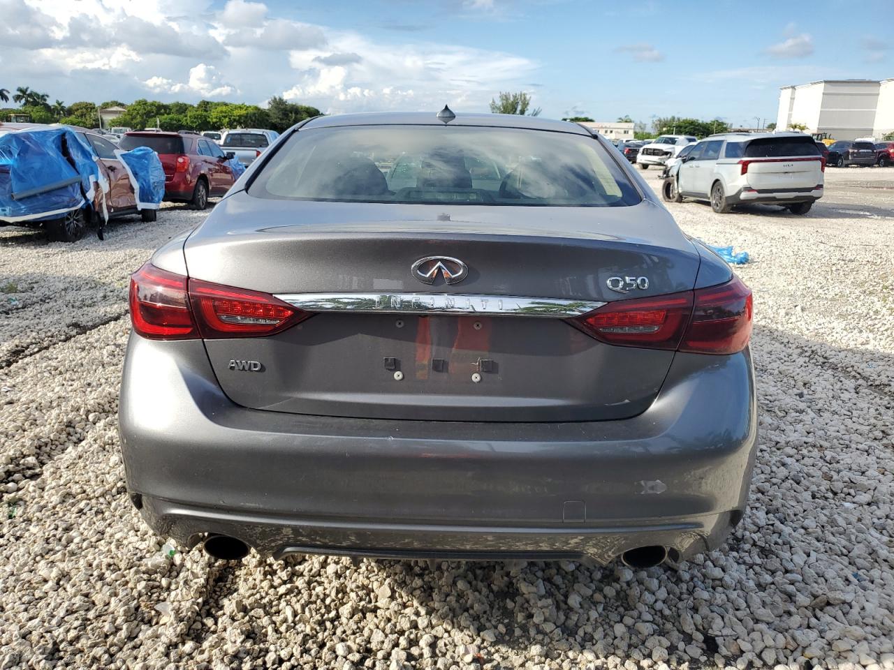 2020 Infiniti Q50 Pure VIN: JN1EV7AR3LM257215 Lot: 83867645
