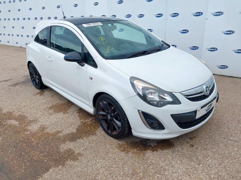 2013 VAUXHALL CORSA LIMITED EDITION