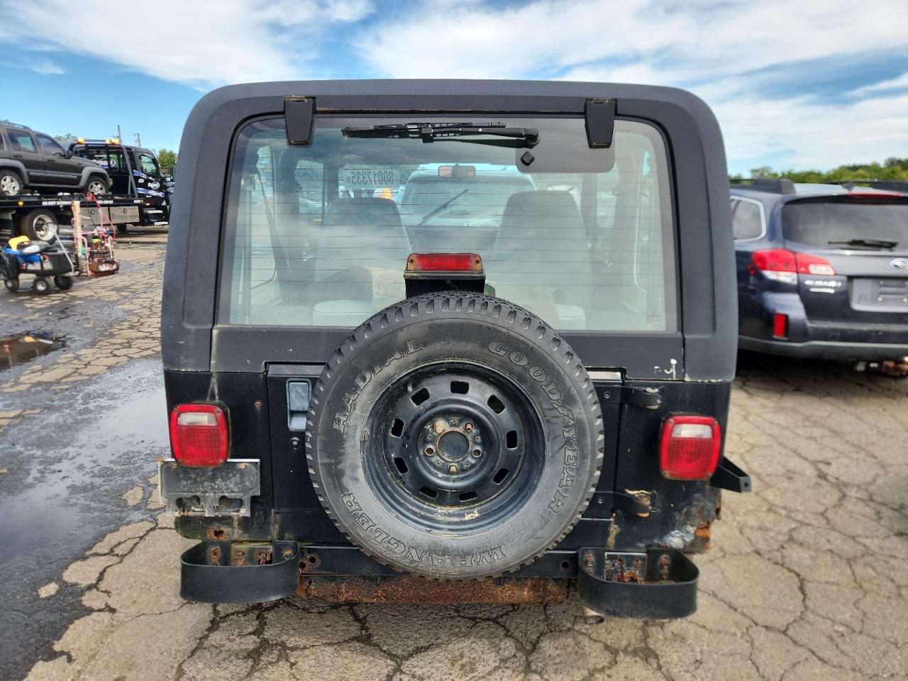 1995 Jeep Wrangler / Yj S VIN: 1J4FY19P8SP283289 Lot: 80017335
