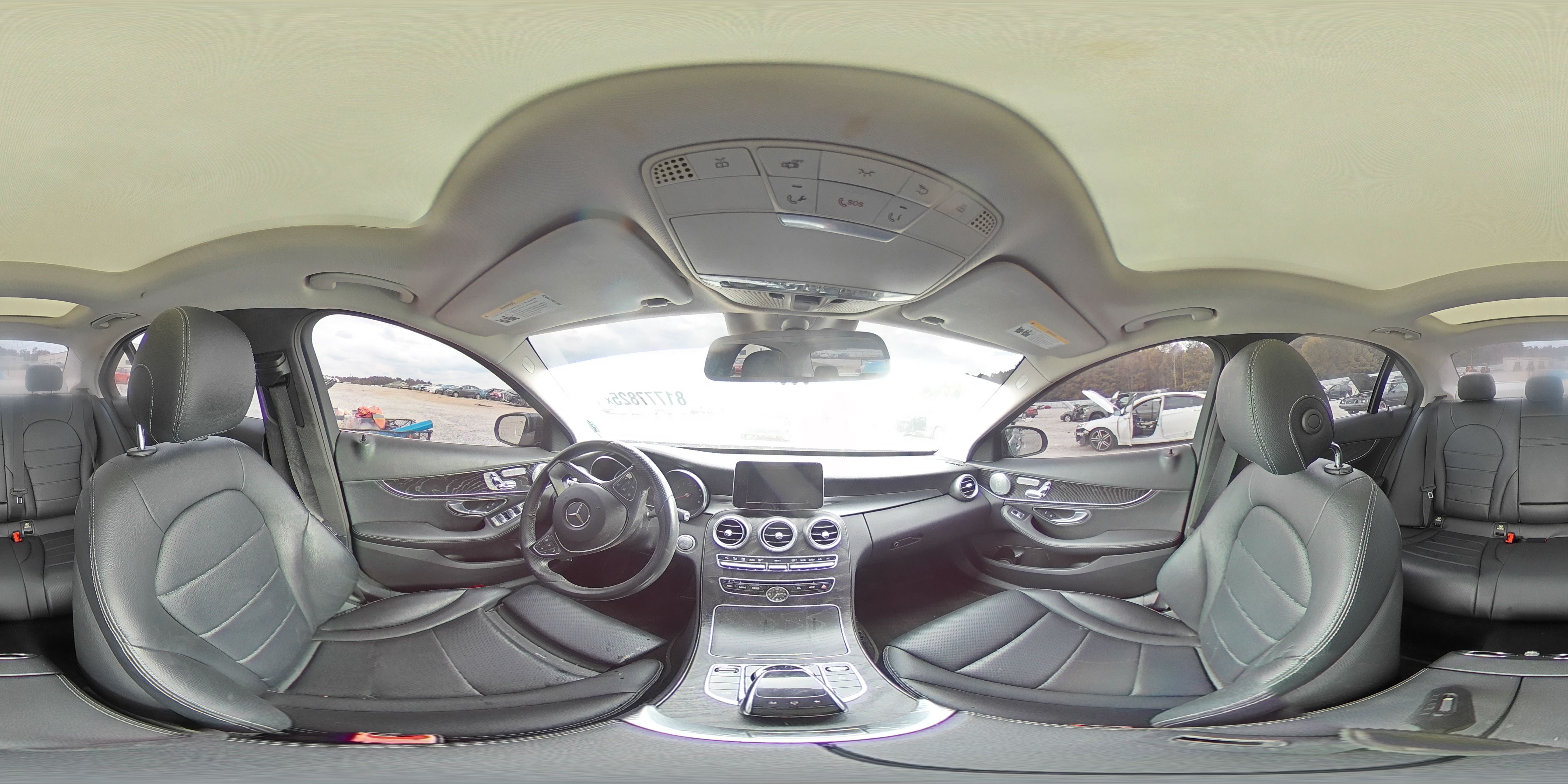 2016 Mercedes-Benz C 300 VIN: 55SWF4JB0GU127325 Lot: 81777825