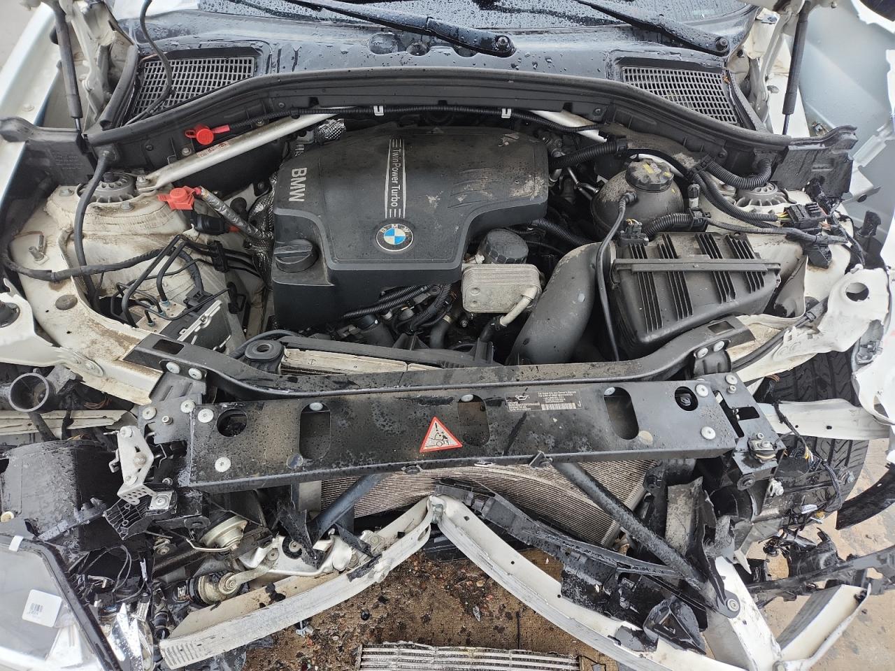 2015 BMW X3 xDrive28I VIN: 5UXWX9C59F0D61772 Lot: 83820135