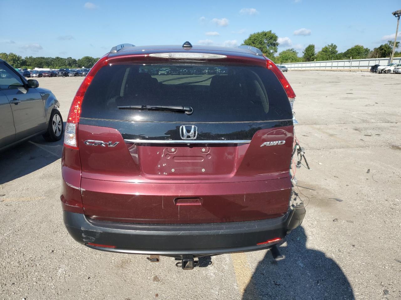 2013 Honda Cr-V Exl VIN: 5J6RM4H70DL055230 Lot: 71650925