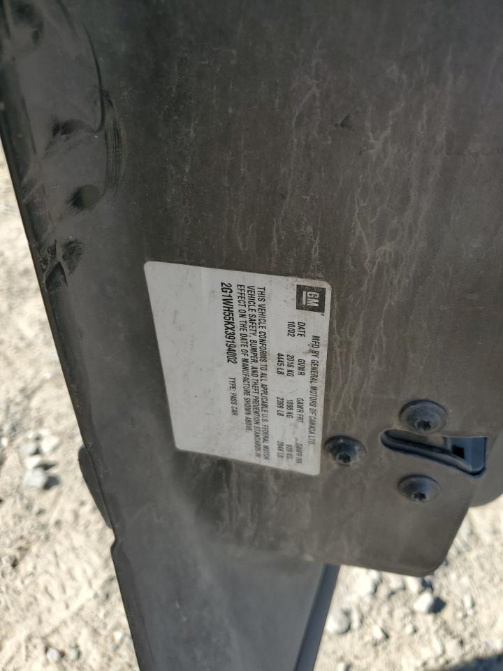 2003 Chevrolet Impala Ls VIN: 2G1WH55KX39194002 Lot: 71995715