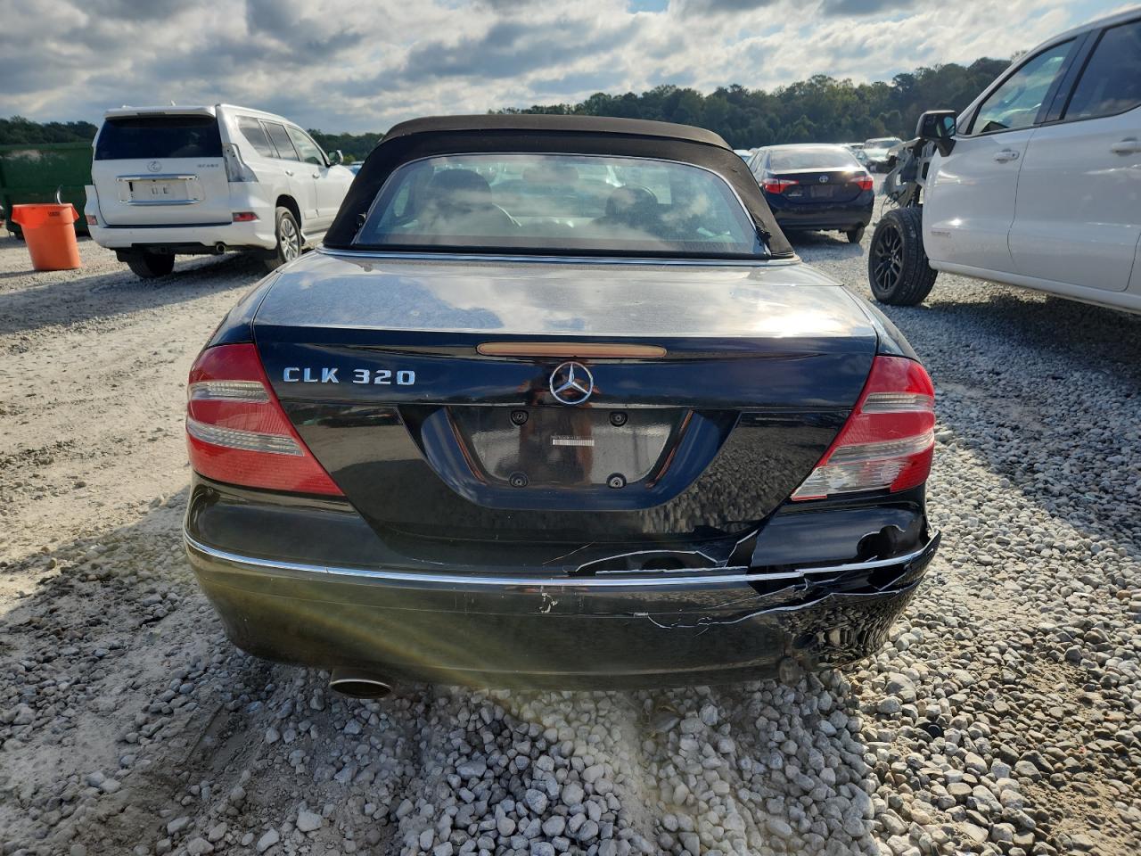 2005 Mercedes-Benz Clk 320 VIN: WDBTK65J05F141200 Lot: 83960875