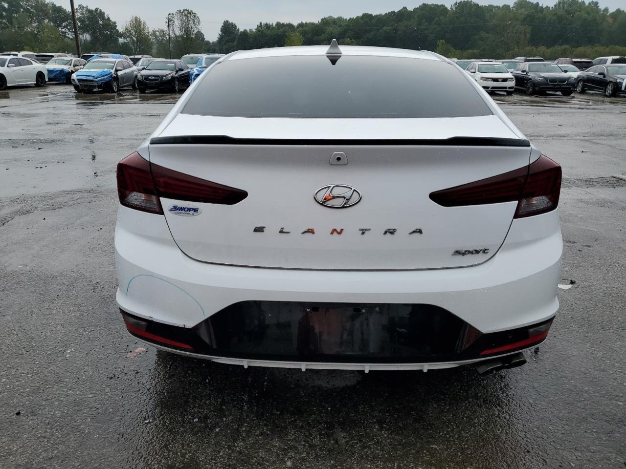 2019 Hyundai Elantra Sport VIN: KMHD04LBXKU810703 Lot: 81297655