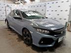 2019 HONDA CIVIC SR VTEC 1.0 VTEC TURBO 126 SR 5DR for sale at Copart BELFAST
