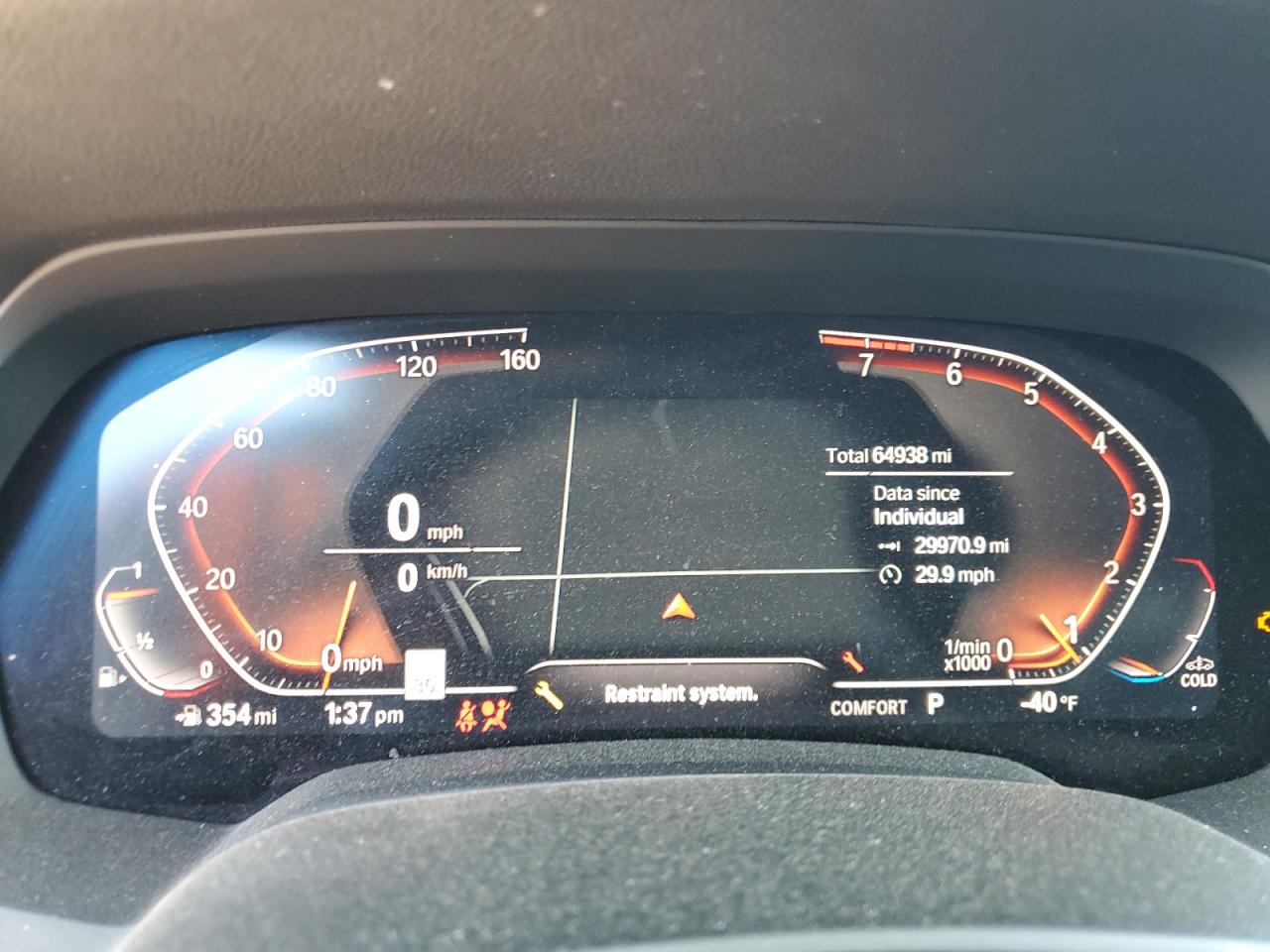 2021 BMW X7 xDrive40I VIN: 5UXCW2C01M9F64522 Lot: 70818925